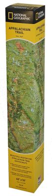 Appalachian Trail Wall Map - Boxed