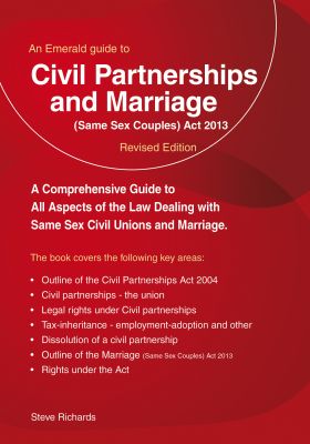 Civil Partnerships and (Same Sex) Marriage