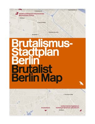 Brutalist Berlin Map