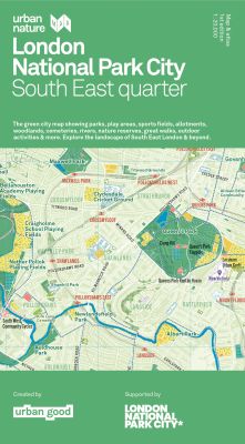 London National Park City: South east Quarter Urban Nature Map