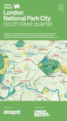 London National Park City: South west Quarter Urban Nature Map