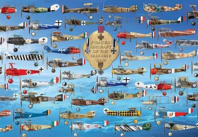 Fighter Aircraft Of The 1914-1918 War: 1000 Piece Jigsaw