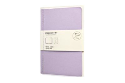 Moleskine Note Card With Envelope - Large Persian Lilac