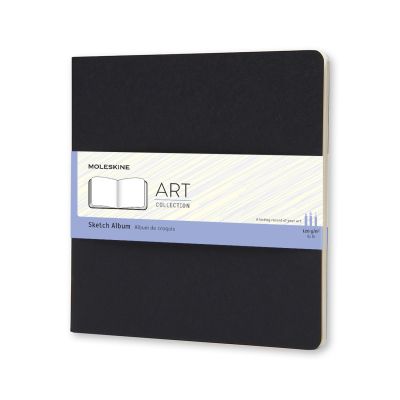 Moleskine Square Art Plus Cahier Sketch Album Black