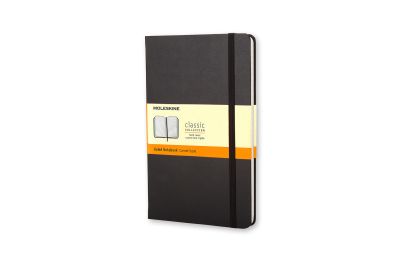 Moleskine Large Ruled Hardcover Notebook Black