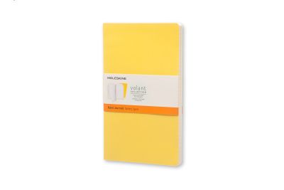 Moleskine Large Volant Sunflower Yellow/brass Yellow Ruled Journal