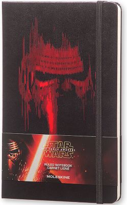 Moleskine Star Wars VII Limited Edition Lead Villain Large Ruled Notebook