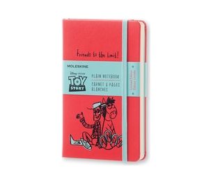 Moleskine Toy Story Limited Edition Geranium Red Pocket Plain Notebook