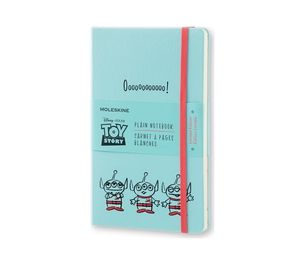 Moleskine Toy Story Limited Edition Light Blue Large Plain Notebook