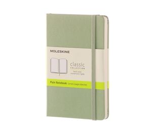 Moleskine Willow Green Pocket Plain Notebook Hard
