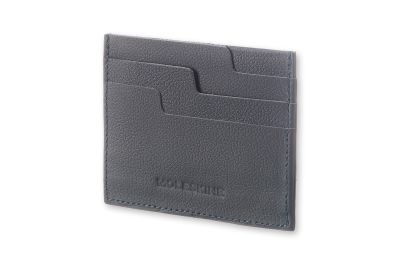 Moleskine Lineage Blue Avio Leather Card Wallet