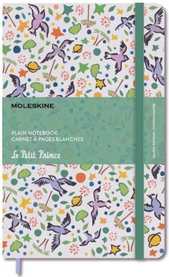 Petit Prince Limited Edition Large Ruled White Canvas - Pattern
