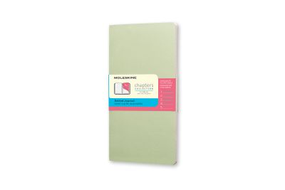 Moleskine Chapters Journal Mist Green Slim Pocket Dotted