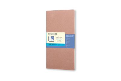 Moleskine Chapters Journal Old Rose Slim Large Dotted