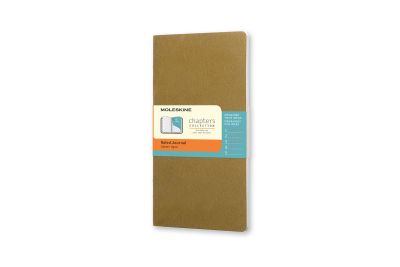 Moleskine Chapters Journal Tawny Olive Slim Pocket Ruled
