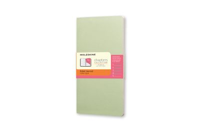 Moleskine Chapters Journal Mist Green Slim Pocket Ruled