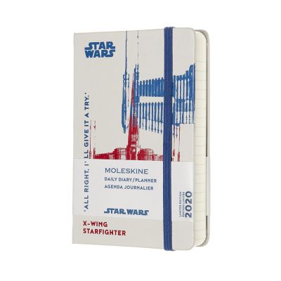 Moleskine Limited Edition Star Wars 2020 12-month Pocket Daily Diary: X-wing