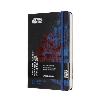 Moleskine Limited Edition Star Wars 2020 12-month Large Daily Diary: Millennium Falcon