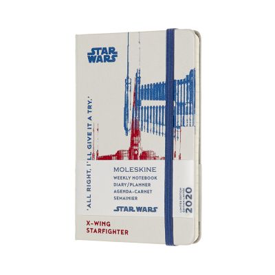 Moleskine Limited Edition Star Wars 2020 12-month Pocket Weekly Diary: X-wing