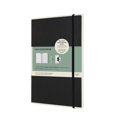 Moleskine 2020 12-month Weekly Large Paper Tablet Smart Planner