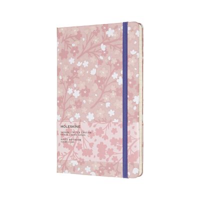 Moleskine Sakura Large Ruled Hard Notebook Oriental Silk Pink