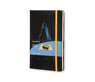 Moleskine Batman vs Superman Limited Edition Notebook Large Ruled Hard - Superman
