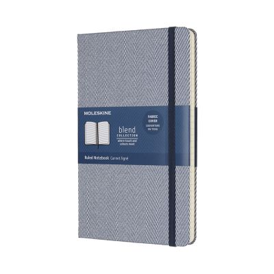 Moleskine Blend Limited Collection Blue Large Ruled Notebook Hard