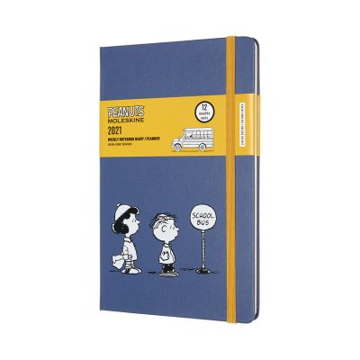 Moleskine Limited Edition Peanuts 2021 12-Month Weekly Large Diary: School Bus