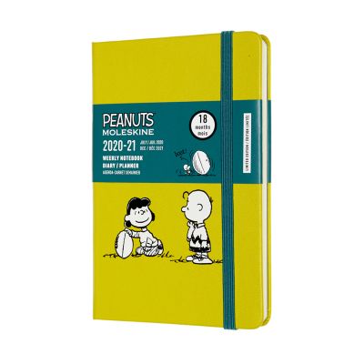 Moleskine Limited Edition Peanuts 2021 18-Month Pocket Weekly Diary: Ball