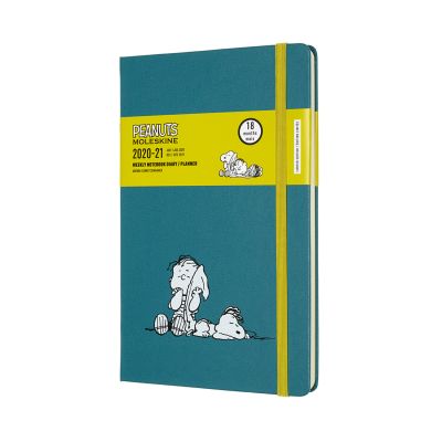 Moleskine Limited Edition Peanuts 2021 18-Month Large Weekly Diary: Blanket
