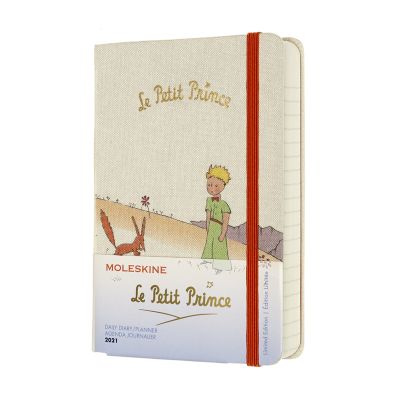 Moleskine Limited Edition Petit Prince 2021 12-Month Daily Pocket Diary: Fox