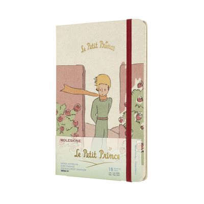 Moleskine Limited Edition Petit Prince 2021 18-Month Large Weekly Diary: Roses