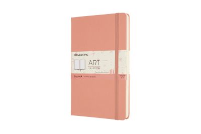 Moleskine Art Large Logbook: Coral Pink