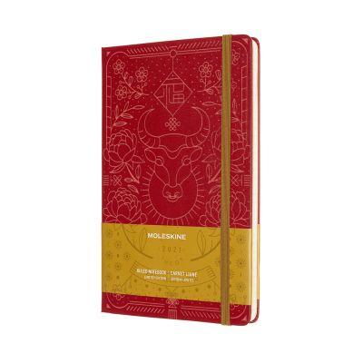 Moleskine Limited Edition Year of the Ox Large Ruled Notebook: Graphic 1