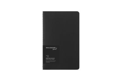 Moleskine Smart Cahier Large Ruled 2-Pack: Black