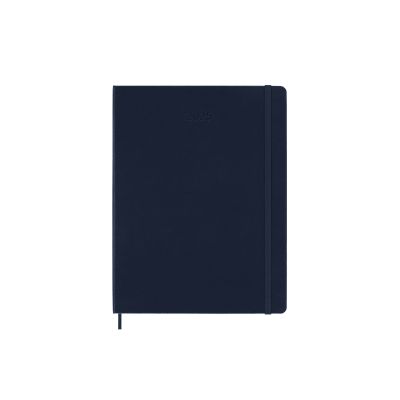 Moleskine 2025 12-Month Weekly XL Hardcover Notebook: Sapphire Blue
