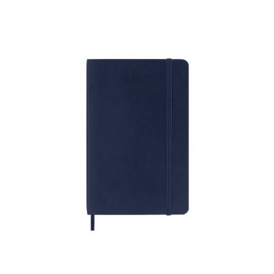 Moleskine 2025 18-Month Weekly Pocket Softcover Notebook: Sapphire Blue
