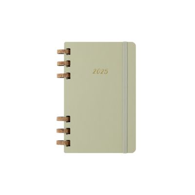 Moleskine 2025 12-Month Large Hardcover Spiral Planner: Kiwi