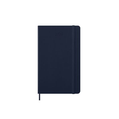 Moleskine 2026 12-Month Daily Large Hardcover Notebook: Sapphire Blue