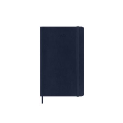 Moleskine 2026 12-Month Daily Large Softcover Notebook: Sapphire Blue