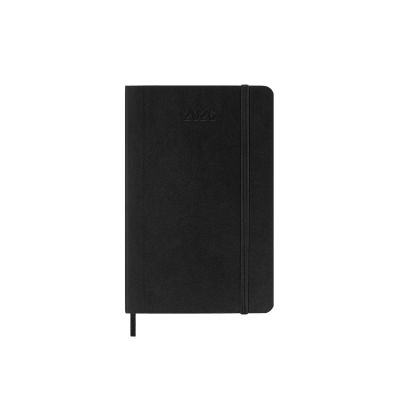 Moleskine 2026 12-Month Daily Pocket Softcover Notebook: Black