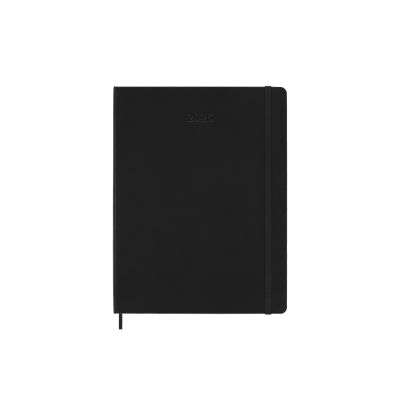 Moleskine 2026 PRO 12-Month Weekly Vertical XL Hardcover Notebook: Black