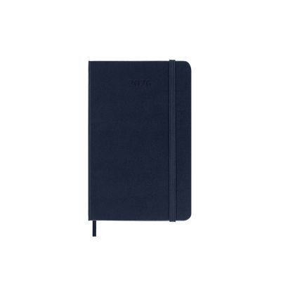 Moleskine 2026 12-Month Weekly Pocket Hardcover Notebook: Sapphire Blue