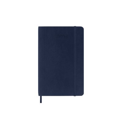Moleskine 2026 12-Month Weekly Pocket Softcover Notebook: Sapphire Blue