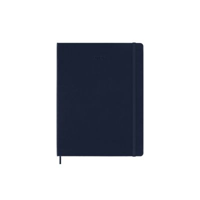 Moleskine 2026 12-Month Weekly XL Hardcover Notebook: Sapphire Blue