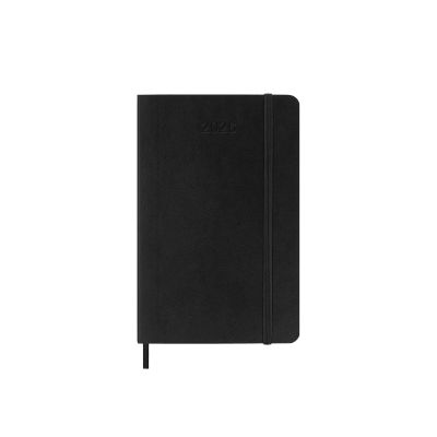 Moleskine 2026 12-Month Weekly Horizontal Pocket Softcover Notebook: Black