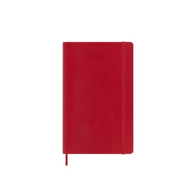 Moleskine 2026 18-Month Weekly Large Softcover Notebook: Scarlet Red