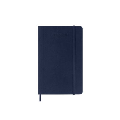 Moleskine 2026 18-Month Weekly Pocket Softcover Notebook: Sapphire Blue