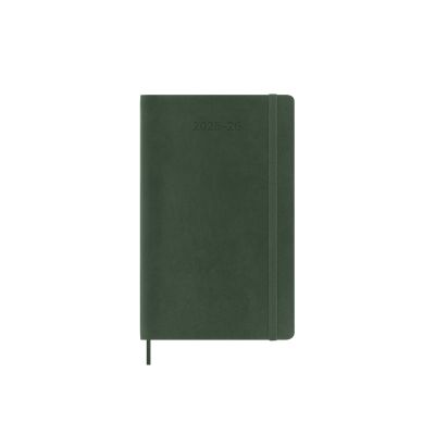 Moleskine 2026 18-Month Weekly Large Softcover Notebook: Myrtle Green