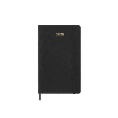 Moleskine Precious & Ethical 2026 12-Month Weekly Large Hardcover Notebook in Box: Mamba Black
